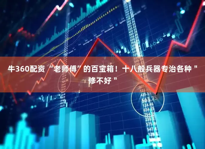 牛360配资 “老师傅”的百宝箱！十八般兵器专治各种＂修不好＂