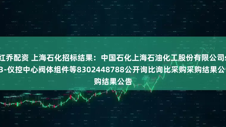 红乔配资 上海石化招标结果:中国石化上海石油化工股份有限公司sp3-仪控中心阀体组件等8302448788公开询比询比采购采购结果公告